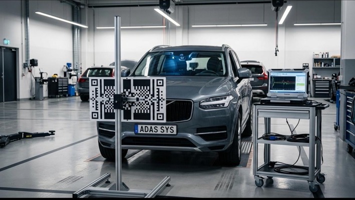 Автомашины урд камер болон радарын ADAS калибровкын бай, оношилгооны компьютер